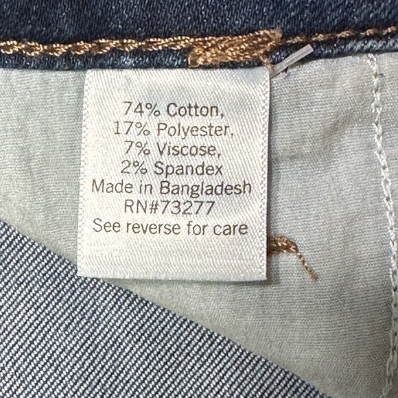 *NWT* Women's Nine West Curvy High Rise Sculpting Bootcut Jeans Size 8 - Picture 6 of 8